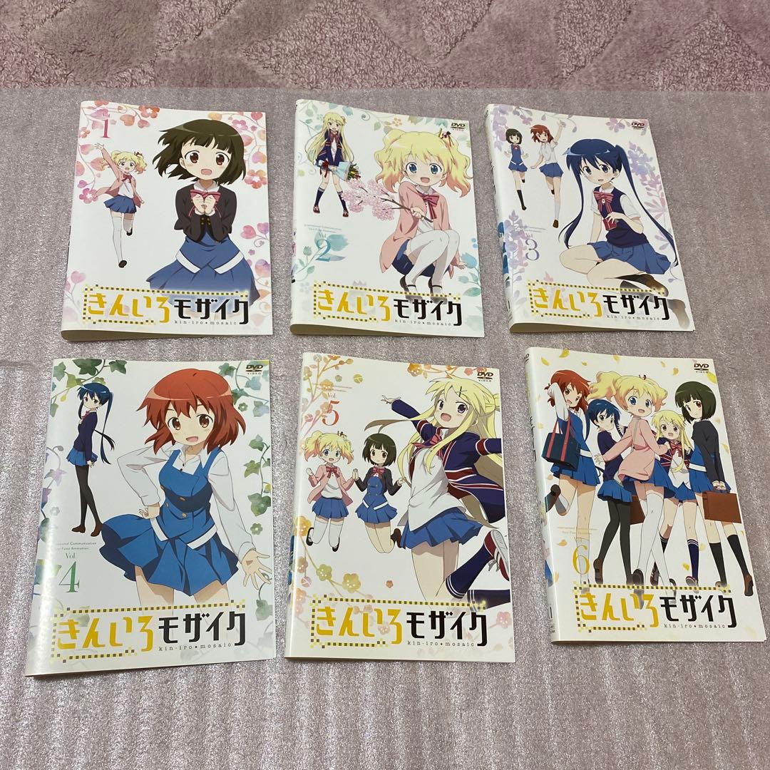 【レンタル落ち】きんいろモザイク DVD 1期 / 2期 / 劇場版1期 セット