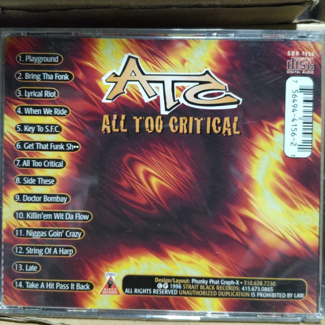 洋楽 ATC All Too Critical CD g-rap
