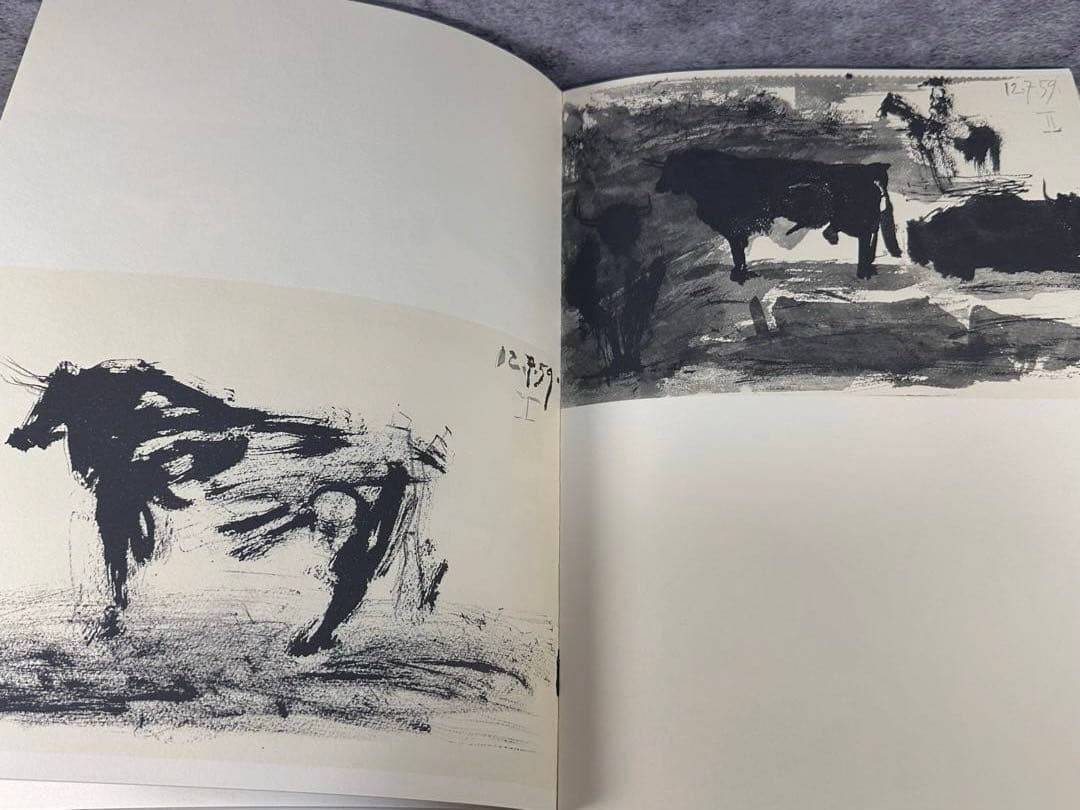 パブロ・ピカソ画集 洋書 闘牛と闘牛士 TOROS Y TOREROS