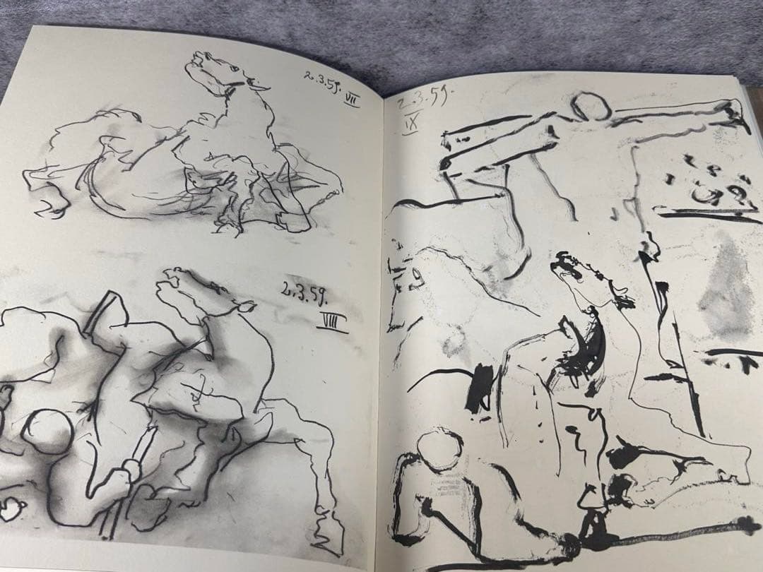 パブロ・ピカソ画集 洋書 闘牛と闘牛士 TOROS Y TOREROS