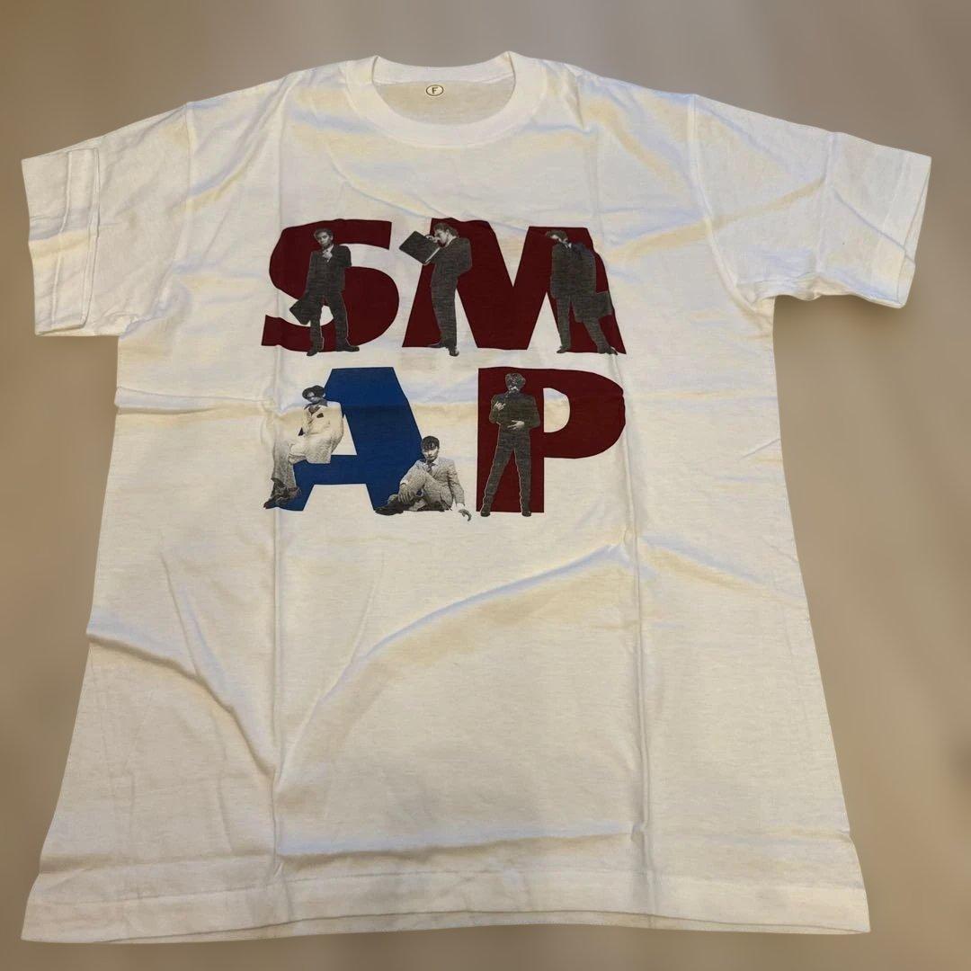 週末セール【激レア】SMAP Tシャツ 90年　ヴィンテージ