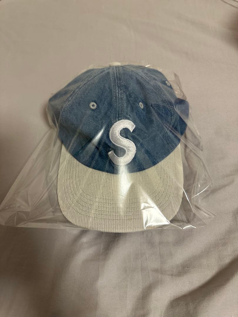 新品未使用　Supreme 2-Tone S Logo 6-Panel