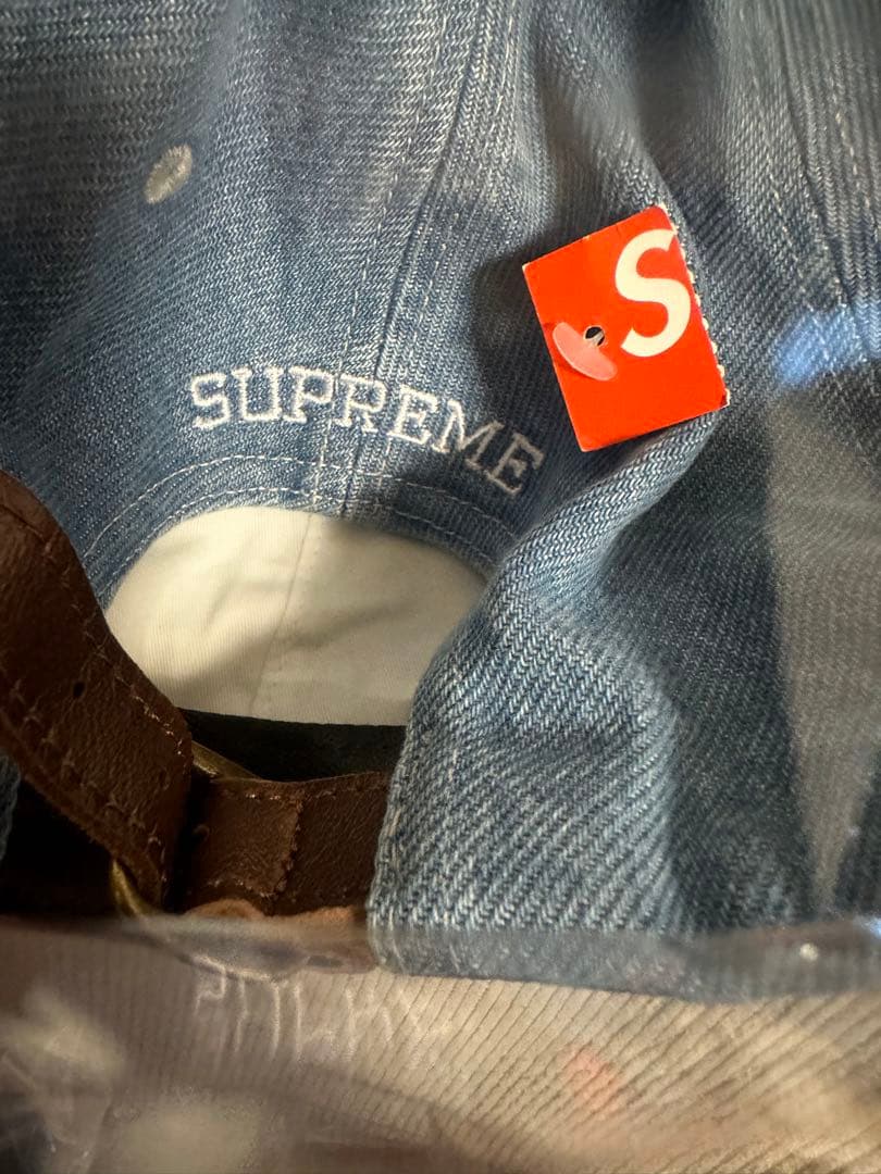 新品未使用　Supreme 2-Tone S Logo 6-Panel