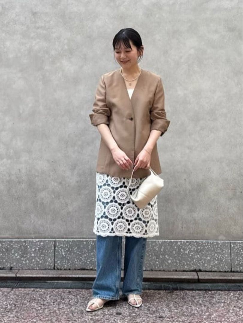 イエナ　バックデザイン ブラキャミソール　白