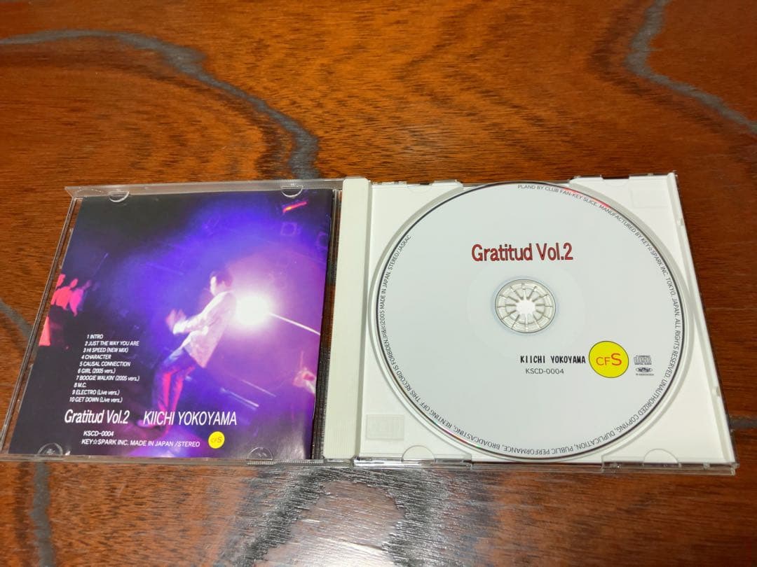 【横山輝一】開封済CD『Gratitud vol.2』
