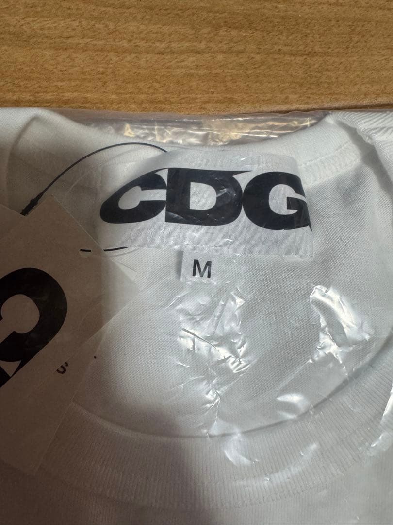マ*ト様 CDG コムデギャルソン ホワイト Tシャツ Mサイズ