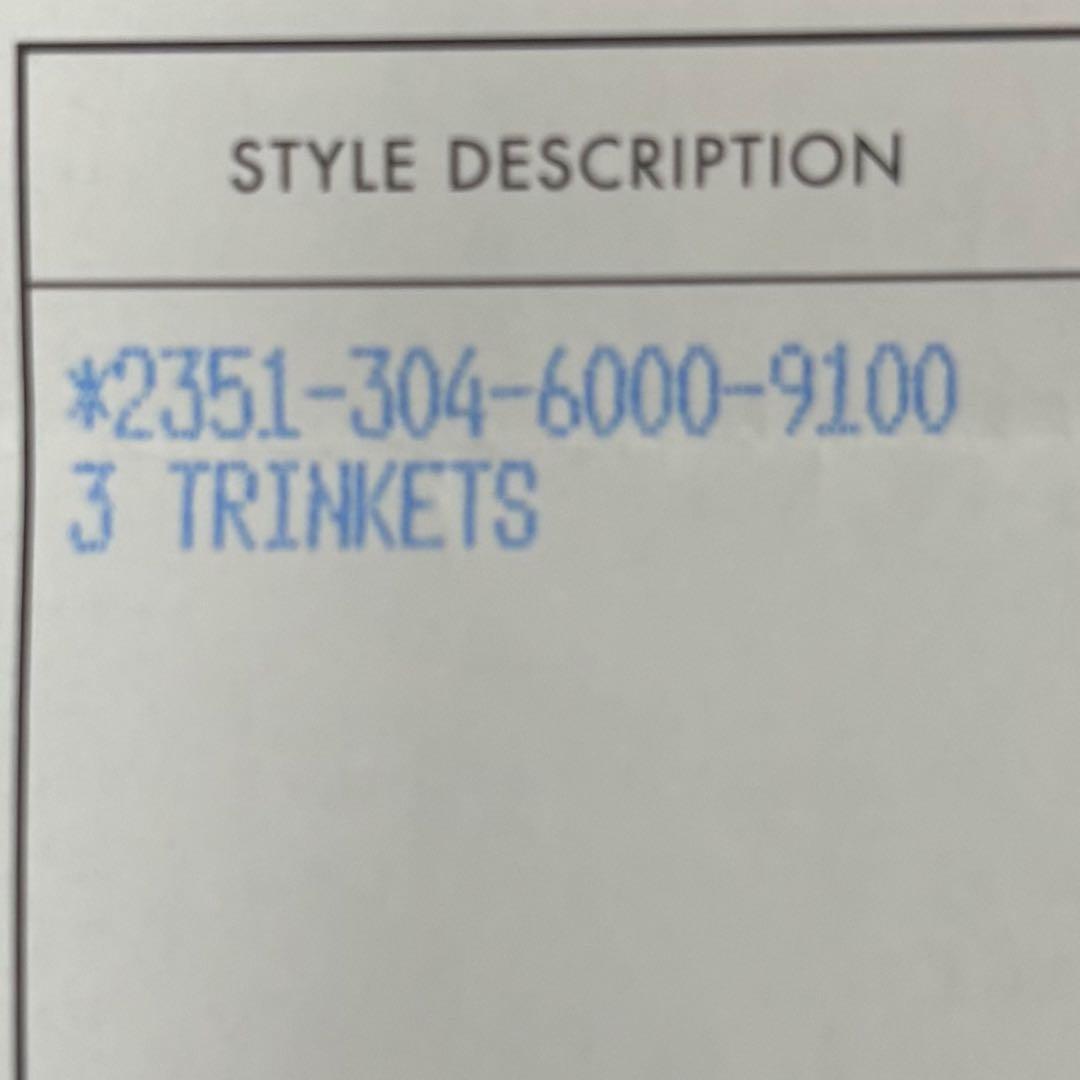 CHROME HEARTS 3 TRINKETS クロムハーツ 3トリンケッツ