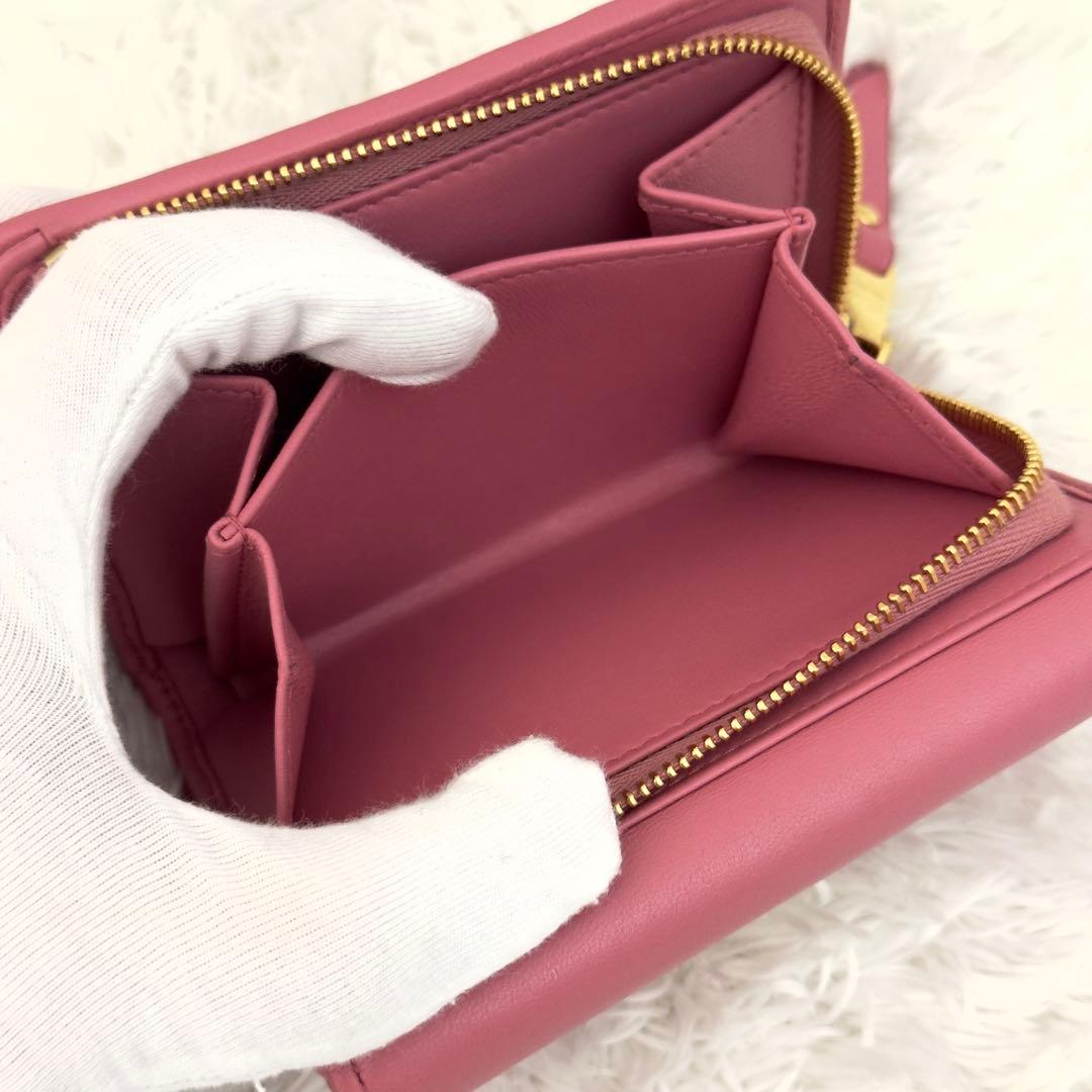 極美品⭐️RFID内蔵 MIUMIU ミュウミュウ マテラッセ 財布 現行