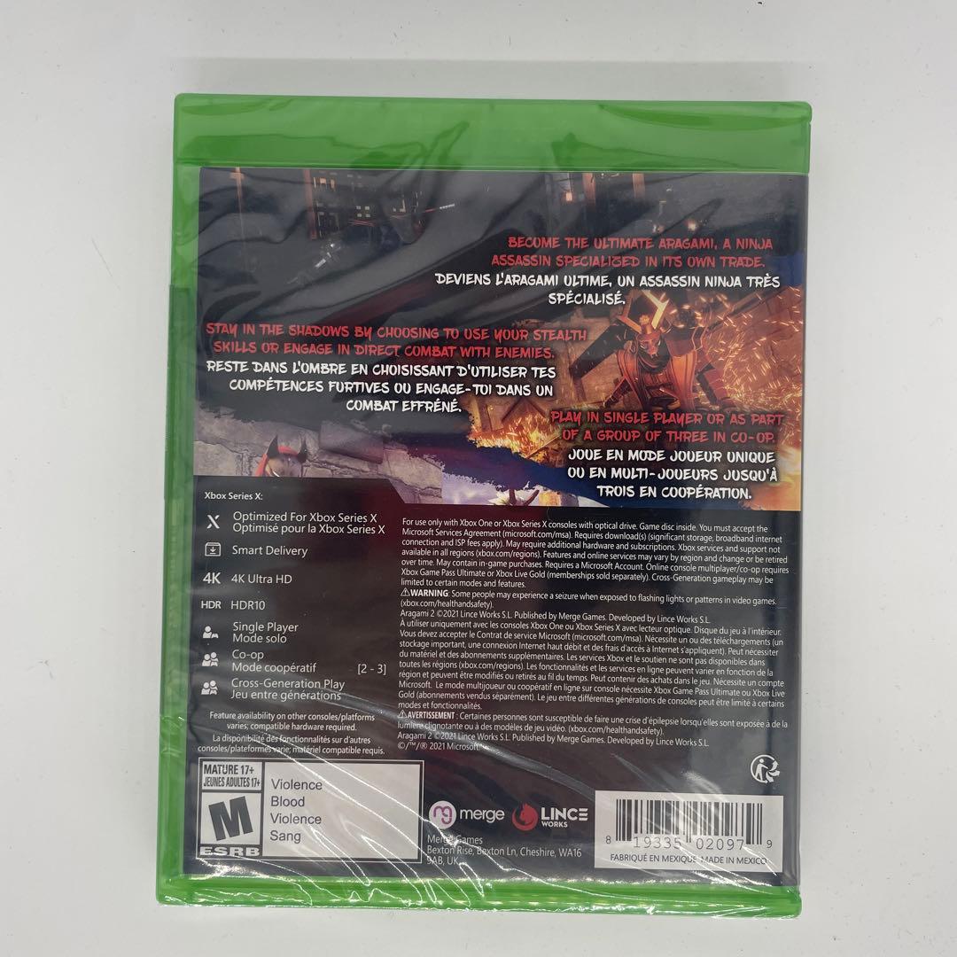 Nintendo Switch XBOX SERIES X ARAGAMI 2