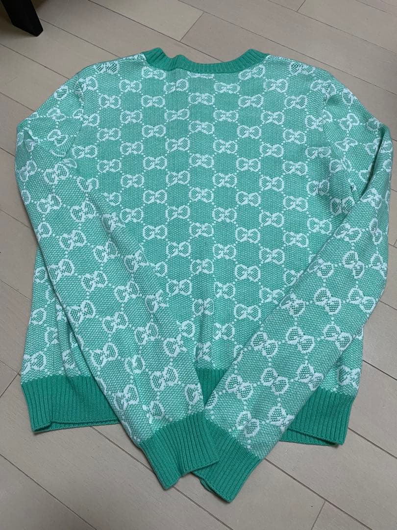 終末値下げ　GUCCI グッチ GG柄ジャガード カーディガン