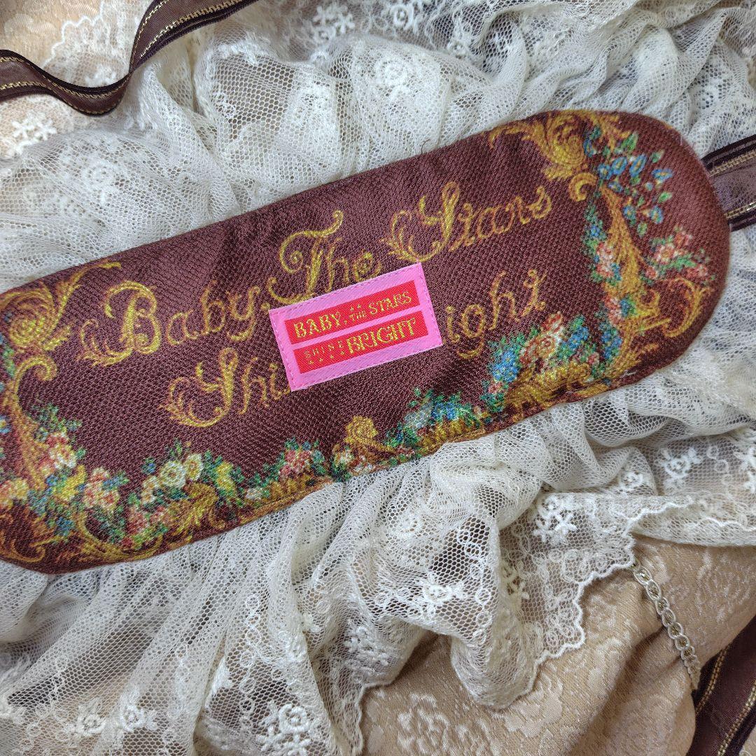 【美品】 BABY 〜古城に眠る秘密の部屋〜柄 JSK ヘッドドレス ブラウン