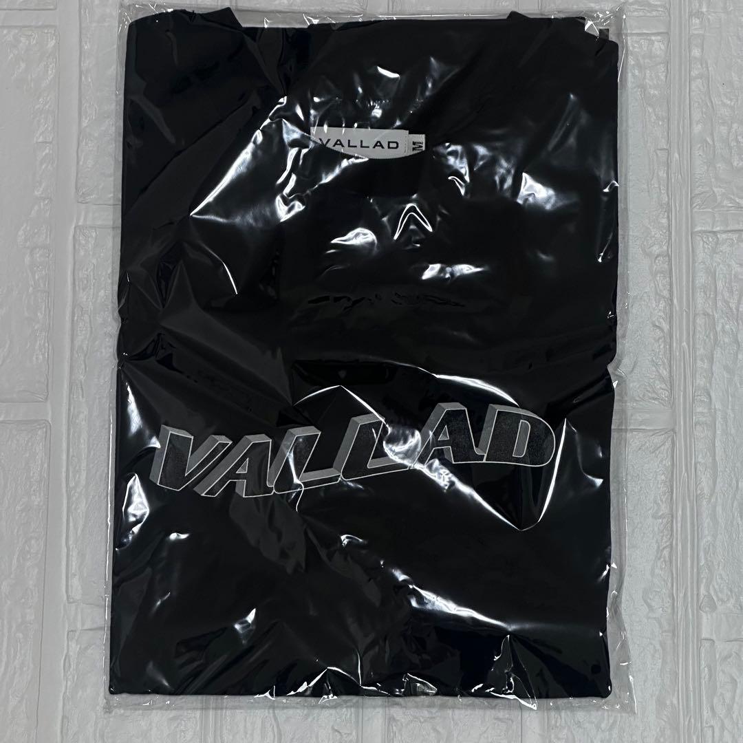VALLAD OG LOGO 黒 IO着用 Tシャツ Mサイズ