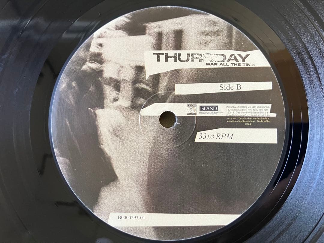 【USオリジナル盤LP】Thursday – War All The Time