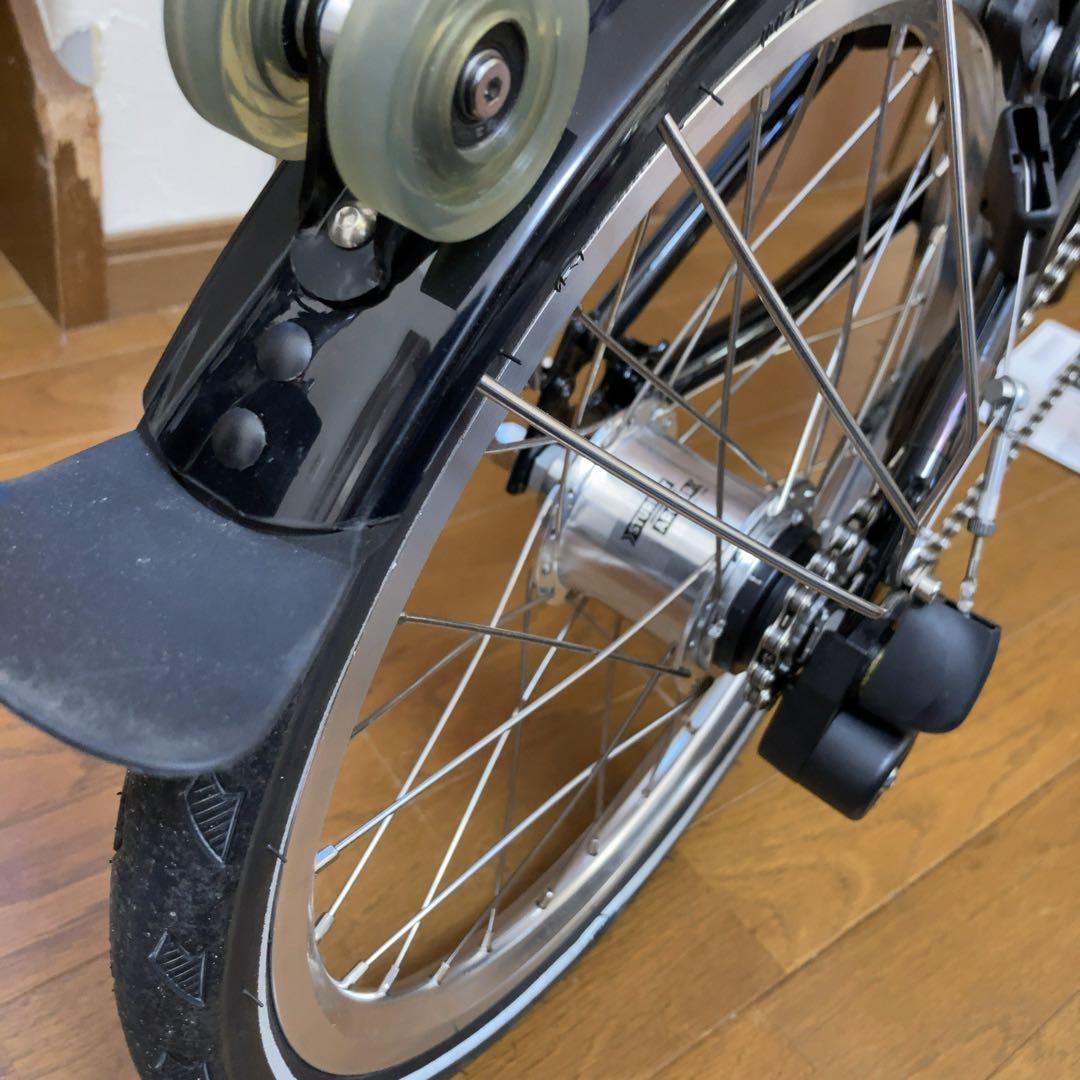 litepro 折り畳み自転車　折りたたみ　本体　白　ホワイト