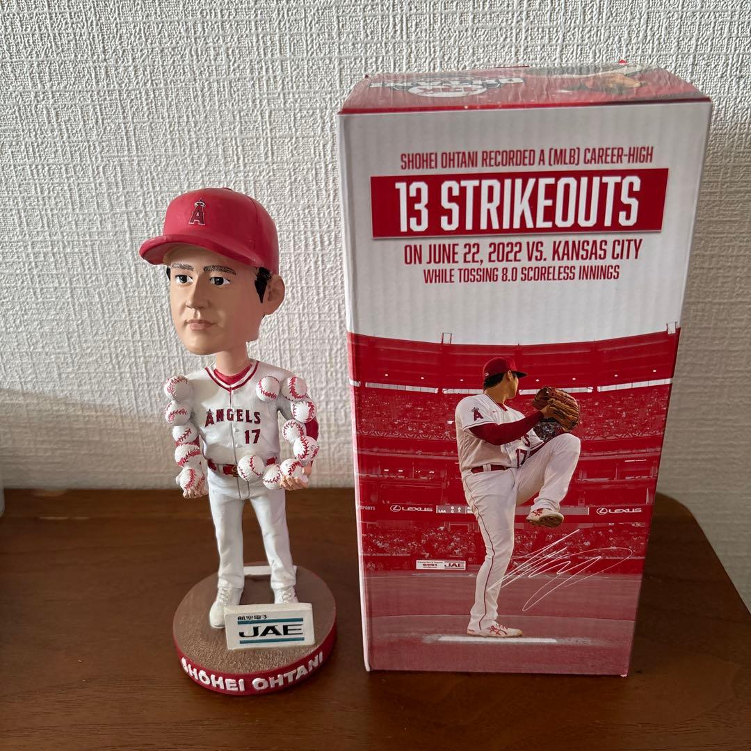 大谷翔平　13K記念　ボブルヘッド