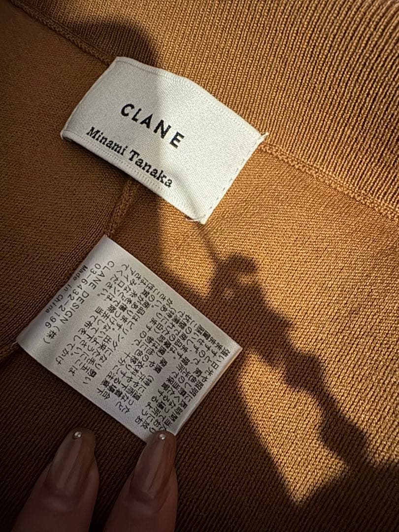 田中みな実コラボアイテム CLANE ストレートニットタイトスカート サイズ2