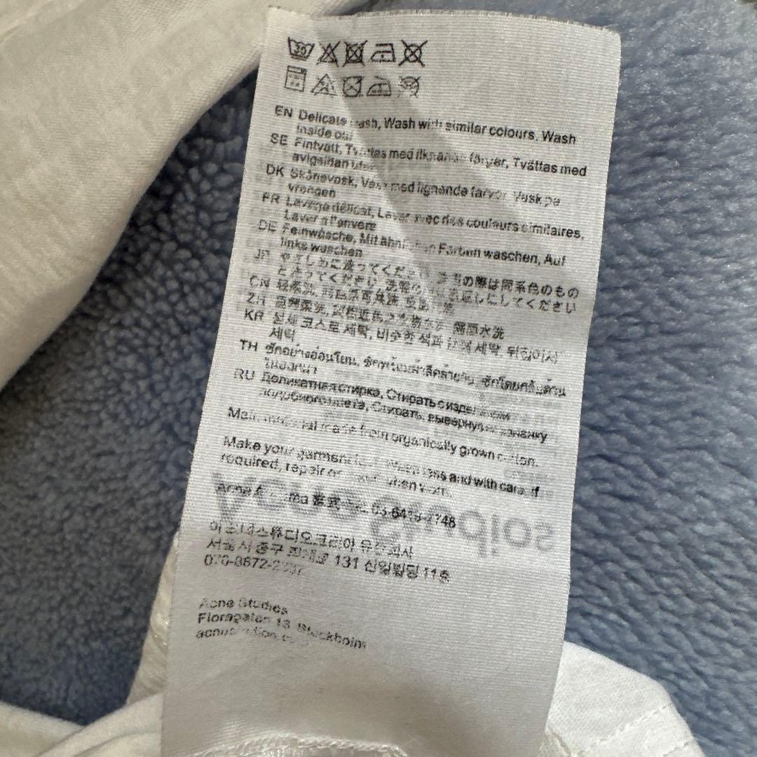 Acne Studios ロゴ ロングスリーブ