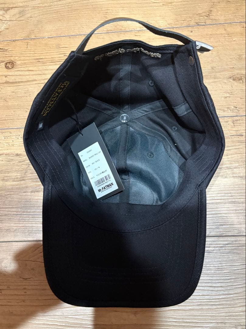 新品　ミスターファットマン　ワッペンツイルキャップ