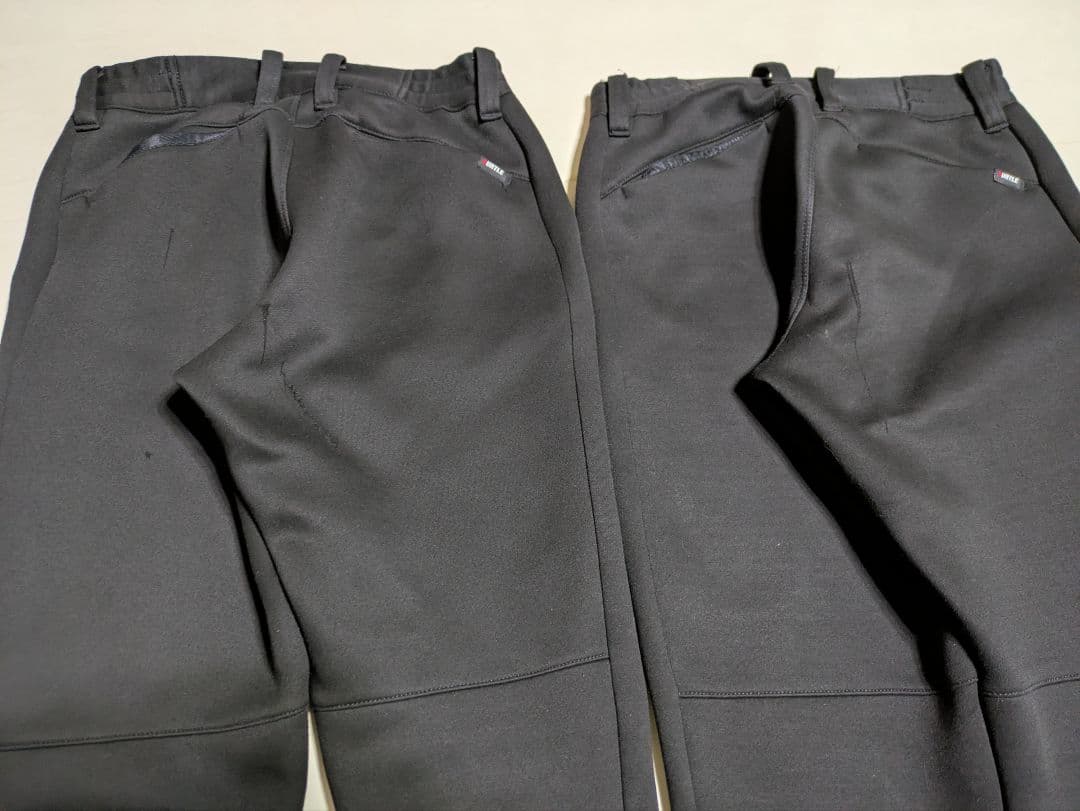 BURTLE バートル 3点セット　エアーテックフーディ×１パンツ×２　ブラック