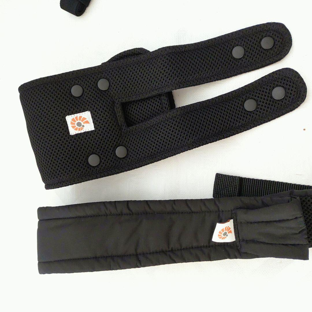 エルゴベビーオムニブリーズ　オニキスブラック　ウエストベルト付属