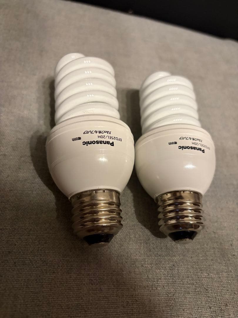Panasonic EFD25EL/20H 蛍光灯 100V 20W 2つセット