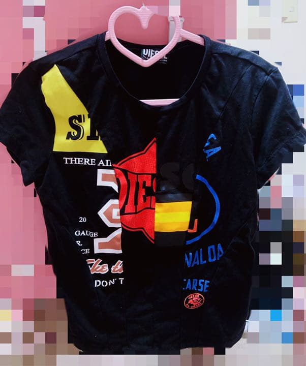 diesel パッチワーク Tシャツ