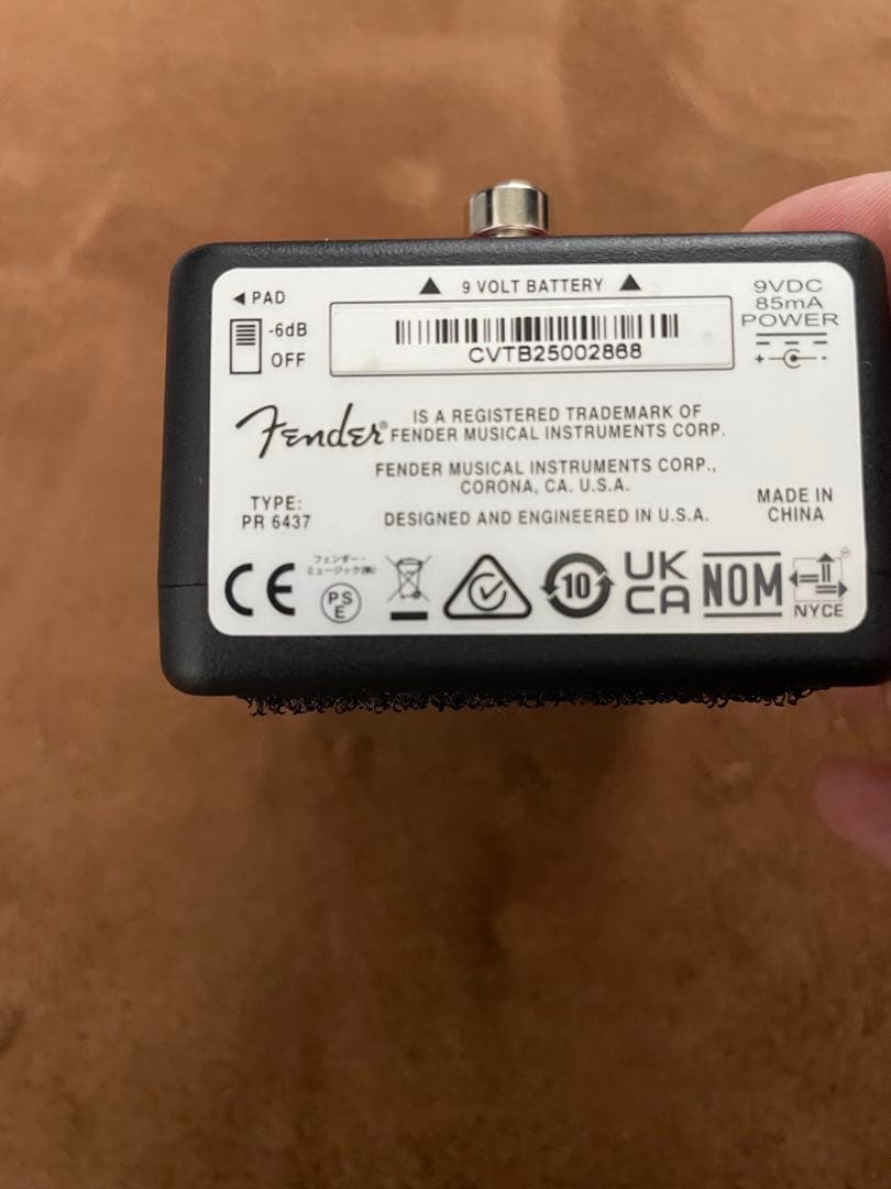 Fender BASSMAN D ベースエフェクター