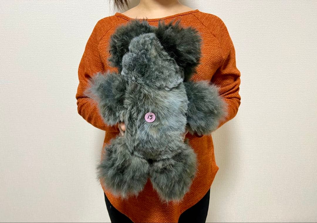 アルパカテディベア ベビーアルパカ100% L size