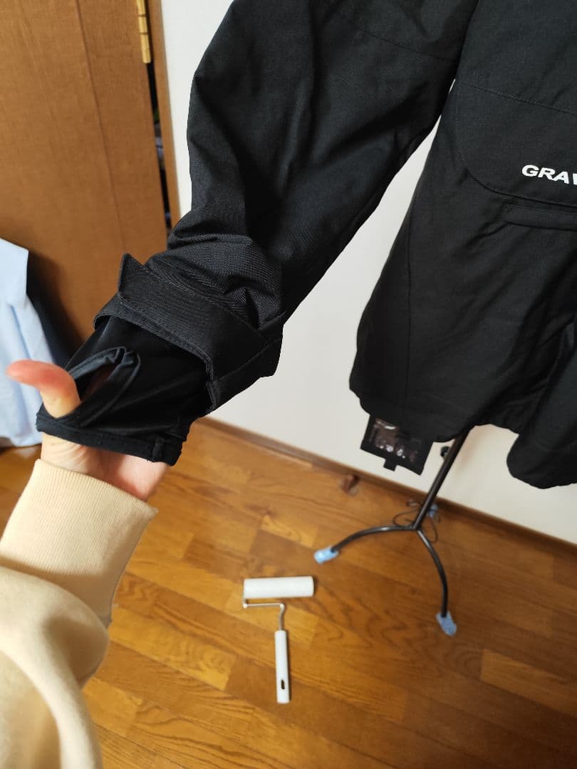 【美品】GRAVER GREEN スノーボードウェアセット ブラック