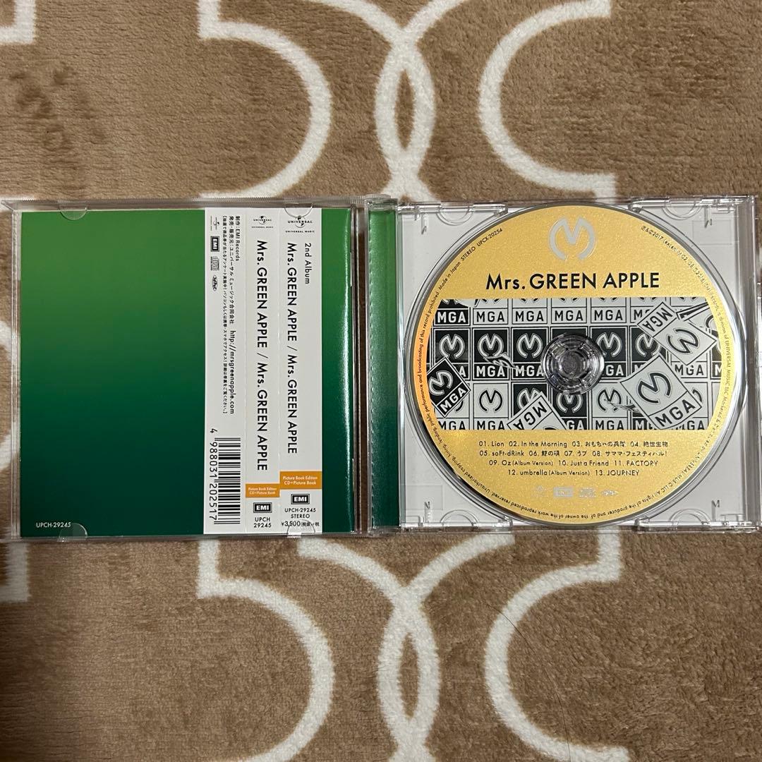 【完全生産限定盤】Mrs. GREEN APPLE 2nd フルアルバム