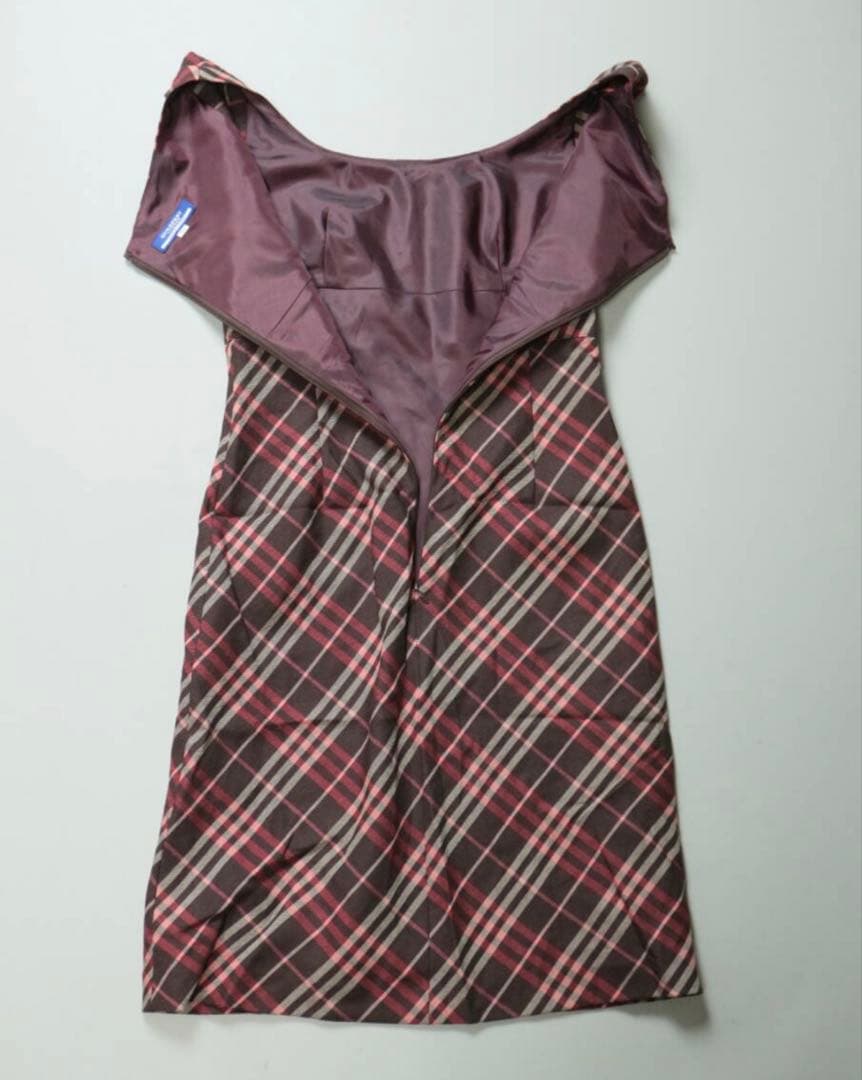極美品 BURBERRY BLUE LABEL ノバチェック ワンピース 36