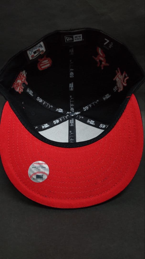 NEWERA+ LAドジャース方位神コンセプトカスタムキャップブラック5/8
