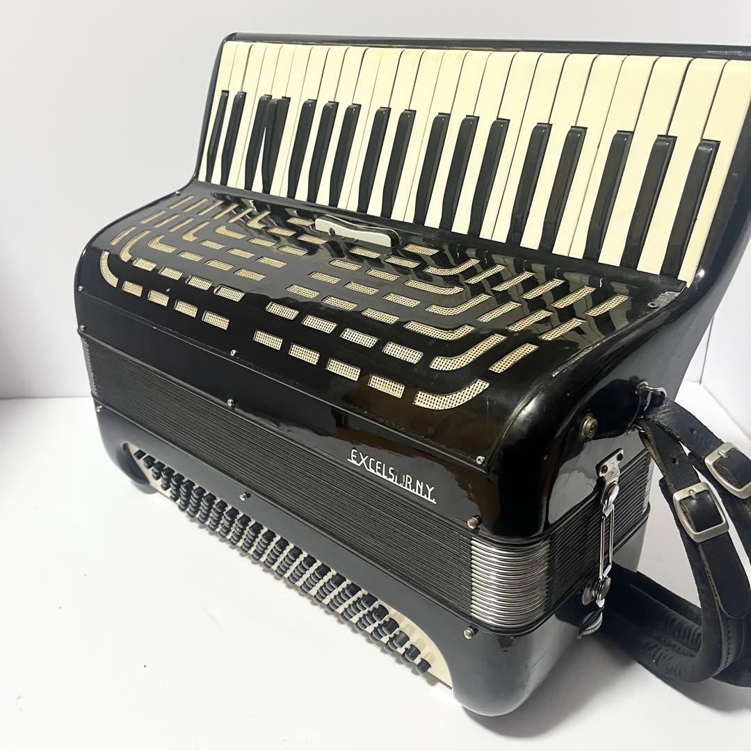 【som】EXCELSIOR エキセルシャー アコーディオン 41 現状品