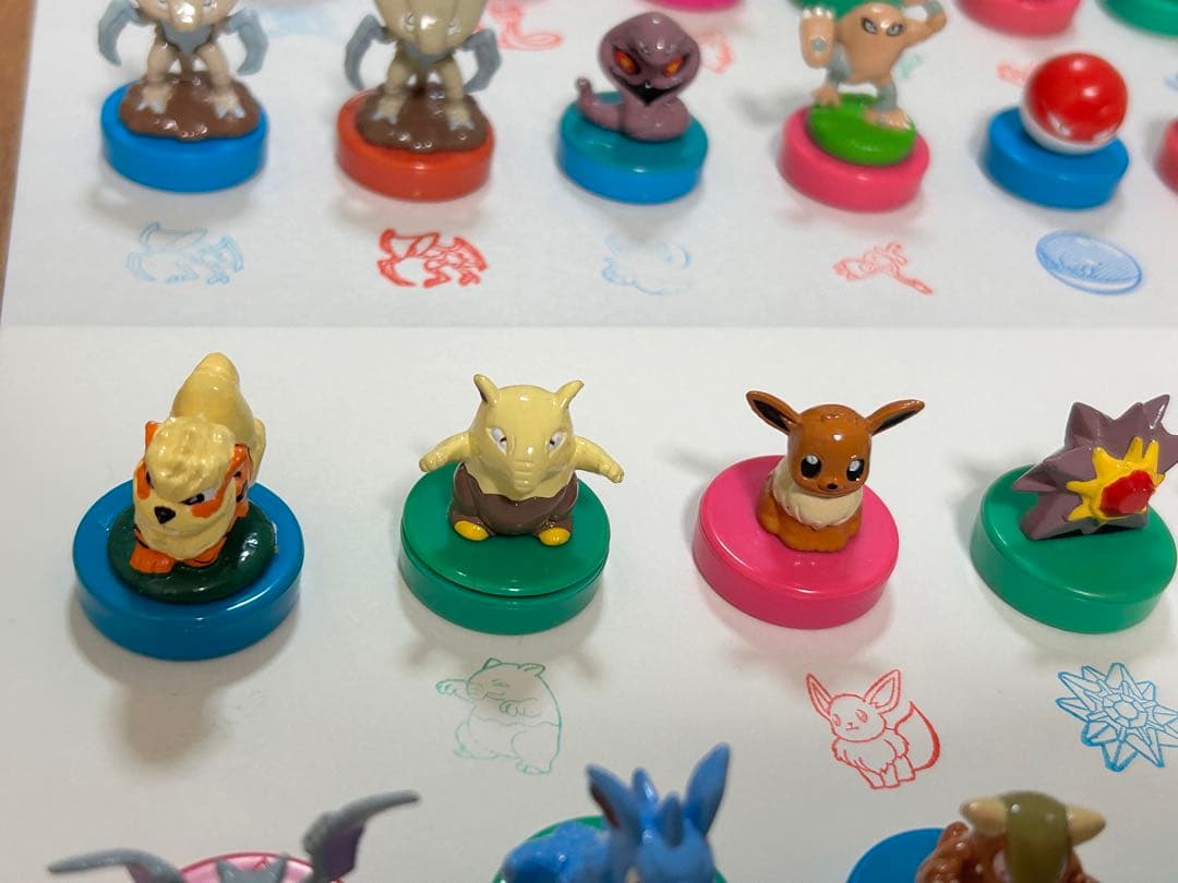 ポケモン スタンプ フィギュア ハンコ ミニフィギュア 任天堂