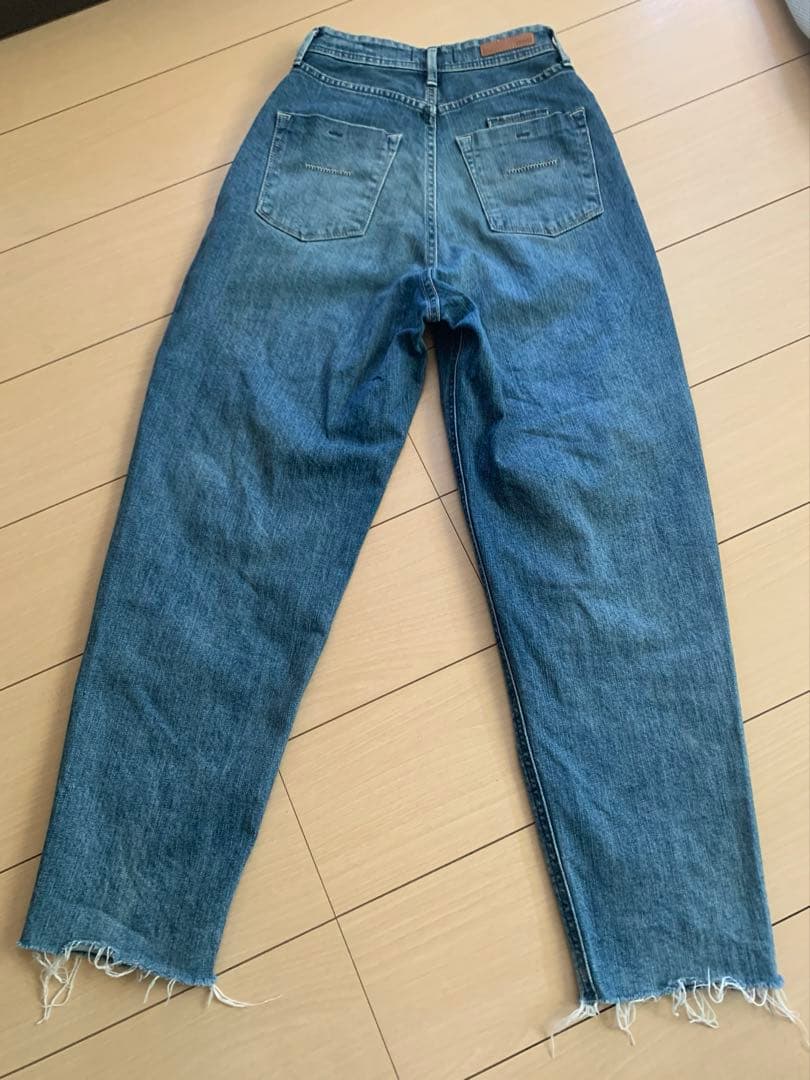 YANUK × anuans Curvy Denim ハイウエスト デニム