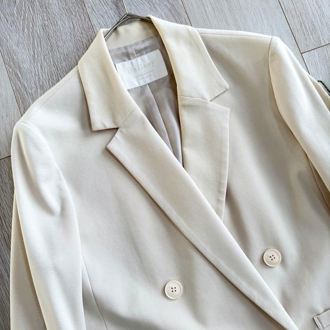 ballsey トゥモローランド ダブルテーラードジャケット アイボリー M