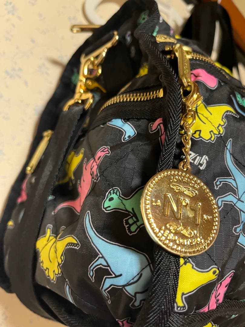 【美品】レスポートサック　ジョイリッチコラボ　ボストンバッグ