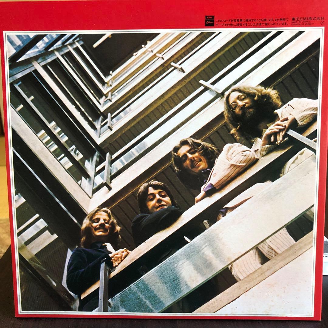 ザ・ビ一トルズLP『1962年〜1966年』レッドカラ一レコード