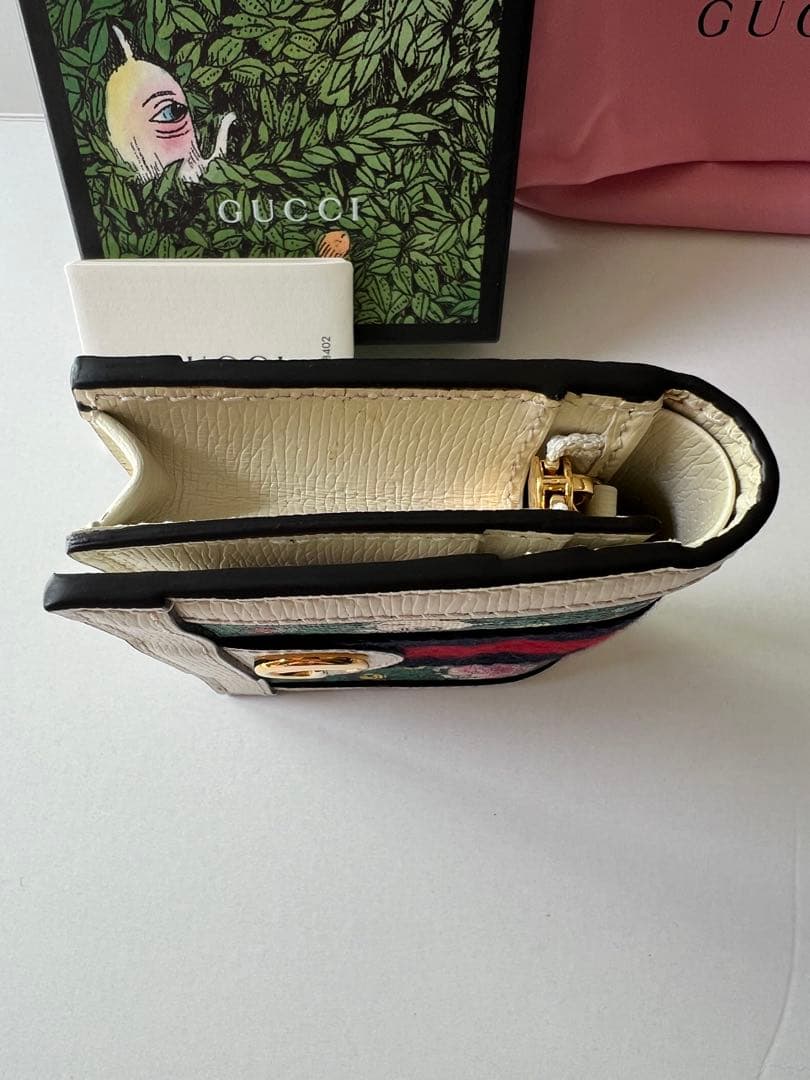 【こはく さま専用】GUCCI ヒグチユウコさんコラボ日本限定二つ折りウォレット