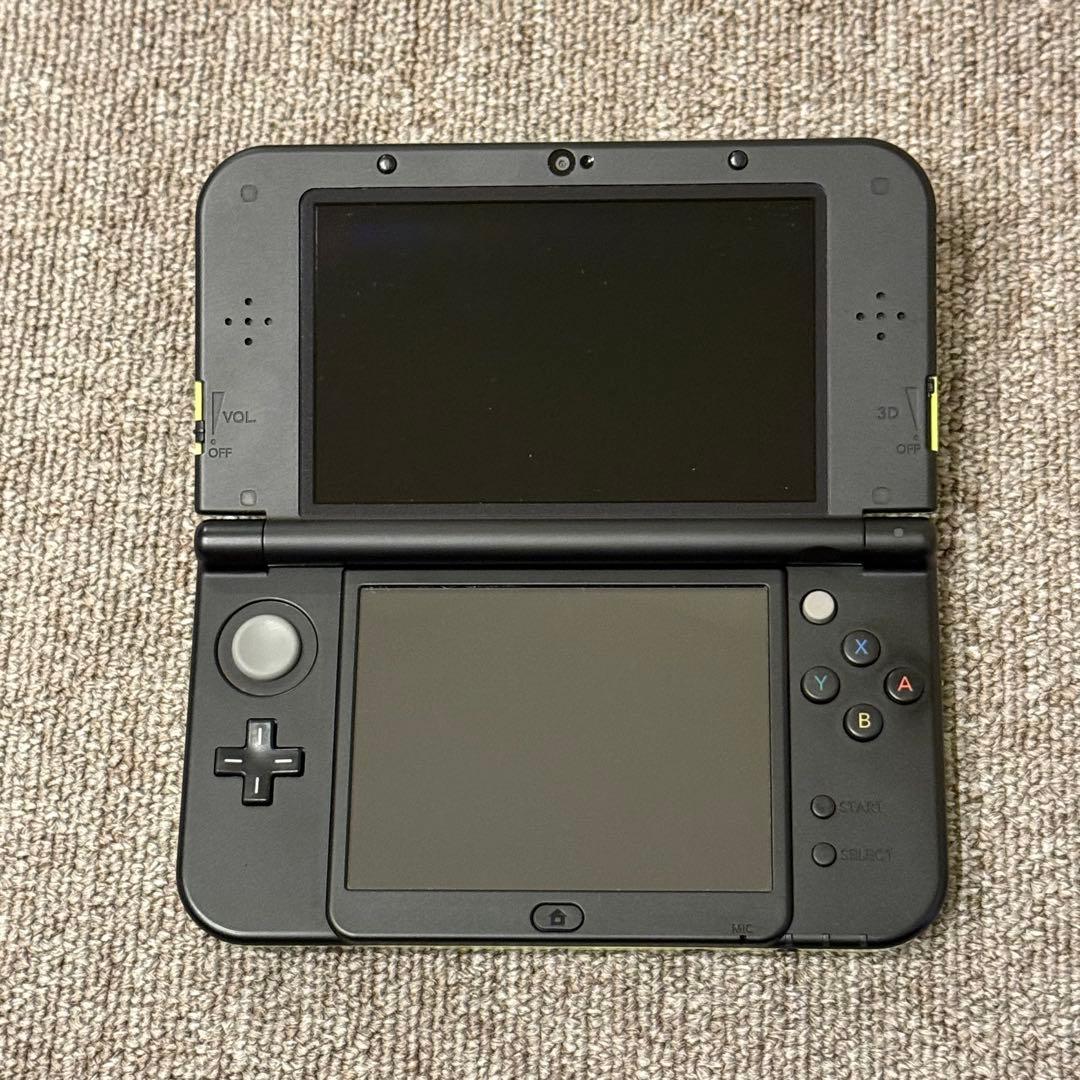 Newニンテンドー3DS LL ライム×ブラック