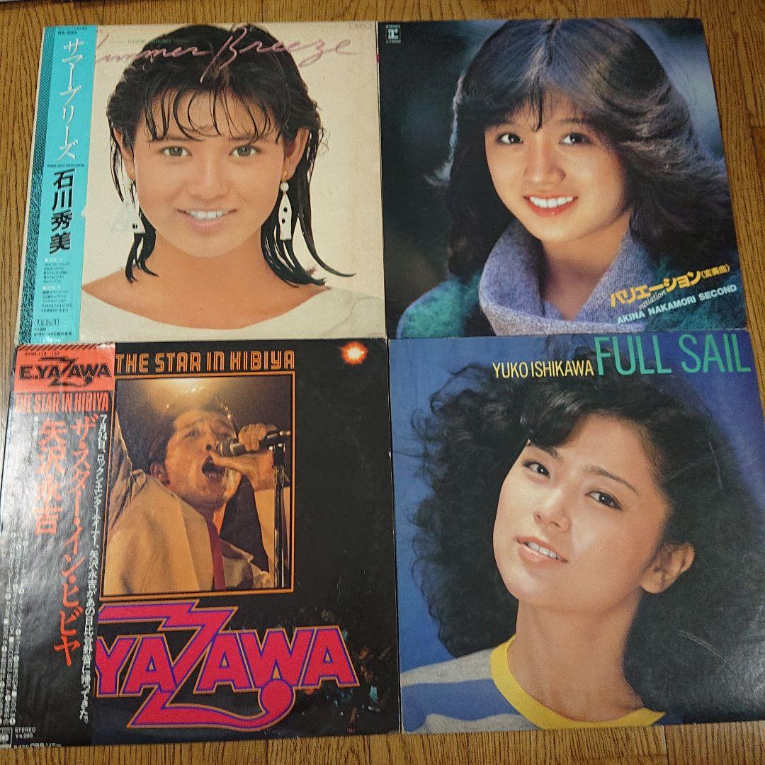 CITY POP 歌謡曲 80sアイドルなど　レコード34枚セット vinyl
