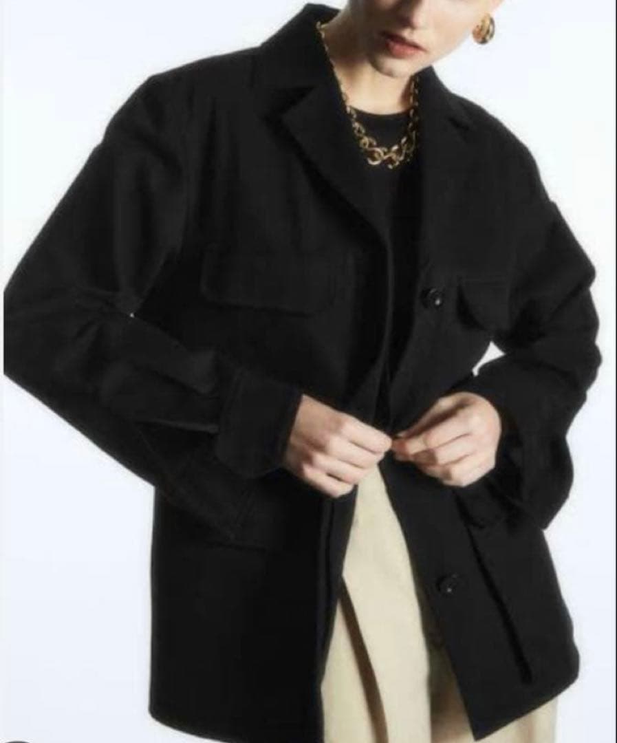 【タグ付 未使用】COS TWILL UTILITY JACKET ジャケット