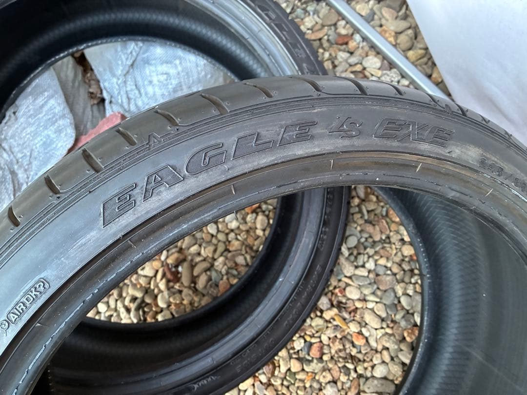 245/35R20 グットイヤー　イーグル　8部山　23年製