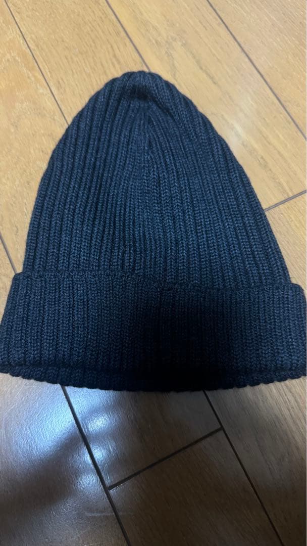 【最安値】PRADA ブラック ニット帽 正規品