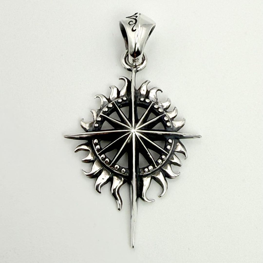 ◆【極美品】SAAD サード サンシンボル クロス ペンダント