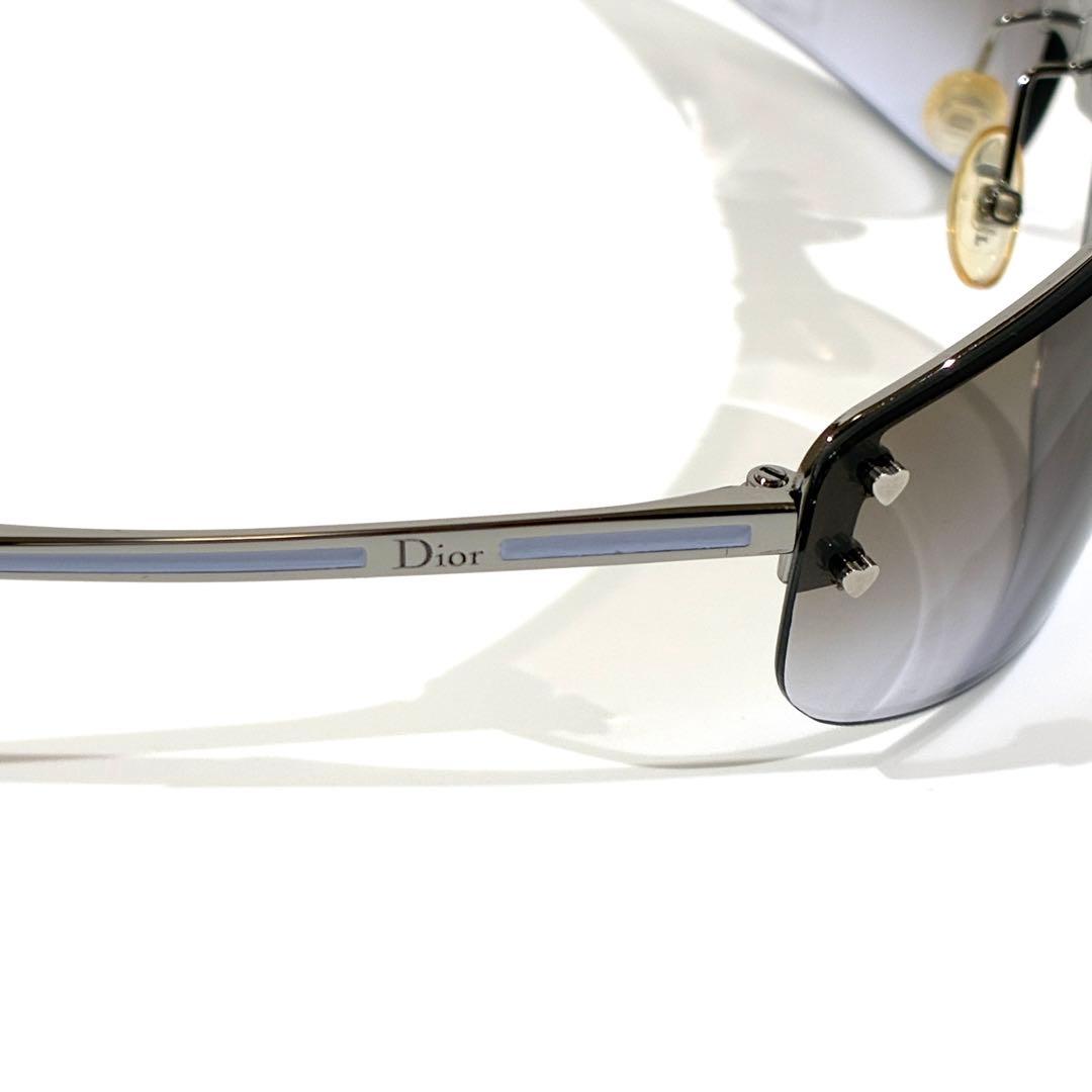 Christian Dior サングラス ハーフリム ハート AUY46