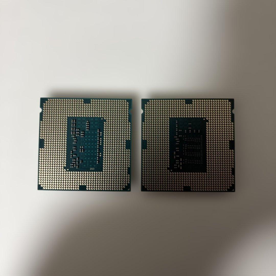 Intel Core i7-4770,4790 2枚売り