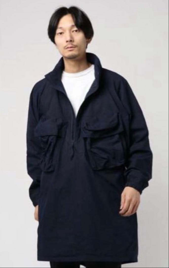  peak Indigo C/N モッズコート　ネイビー ＸＬ