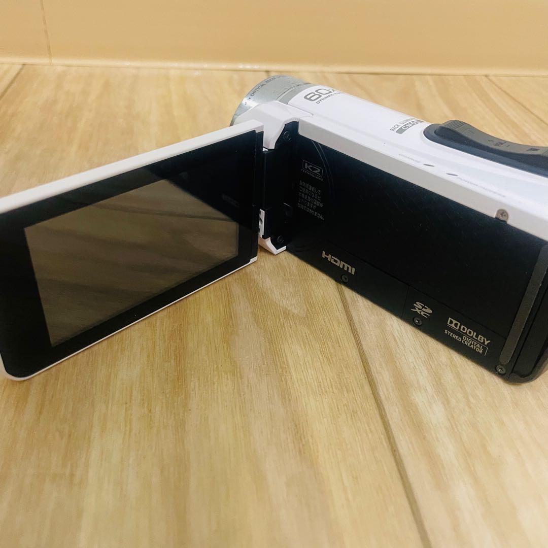 に*·様 【美品】 JVC Everio GZ-E60﻿ ビデオカメラ 動作確認