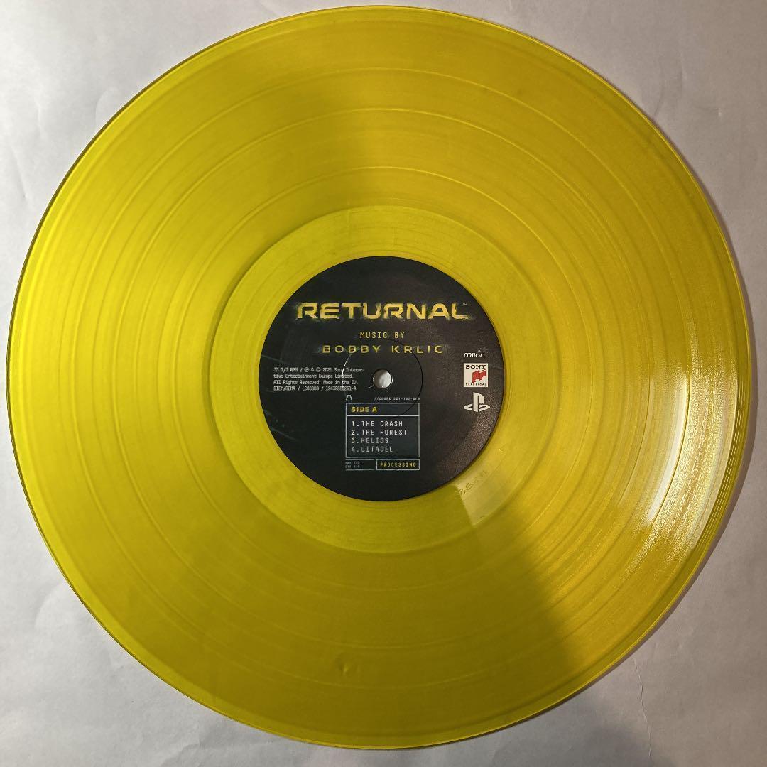 完売　入手困難　限定盤　Returnal　サウンドトラック　レコード